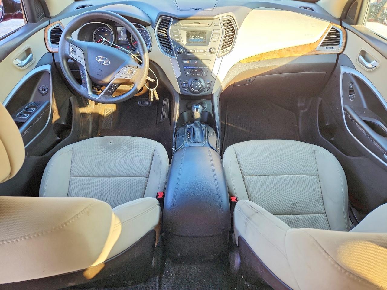 2015 Hyundai Santa Fe Sport Red vin: 5XYZU3LB7FG297961