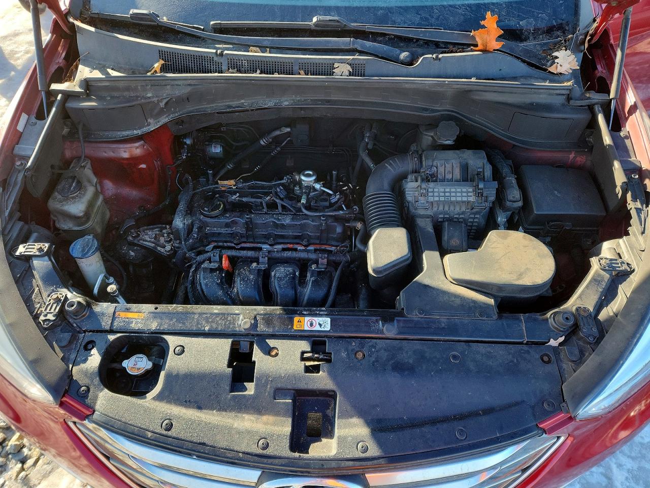2015 Hyundai Santa Fe Sport Red vin: 5XYZU3LB7FG297961