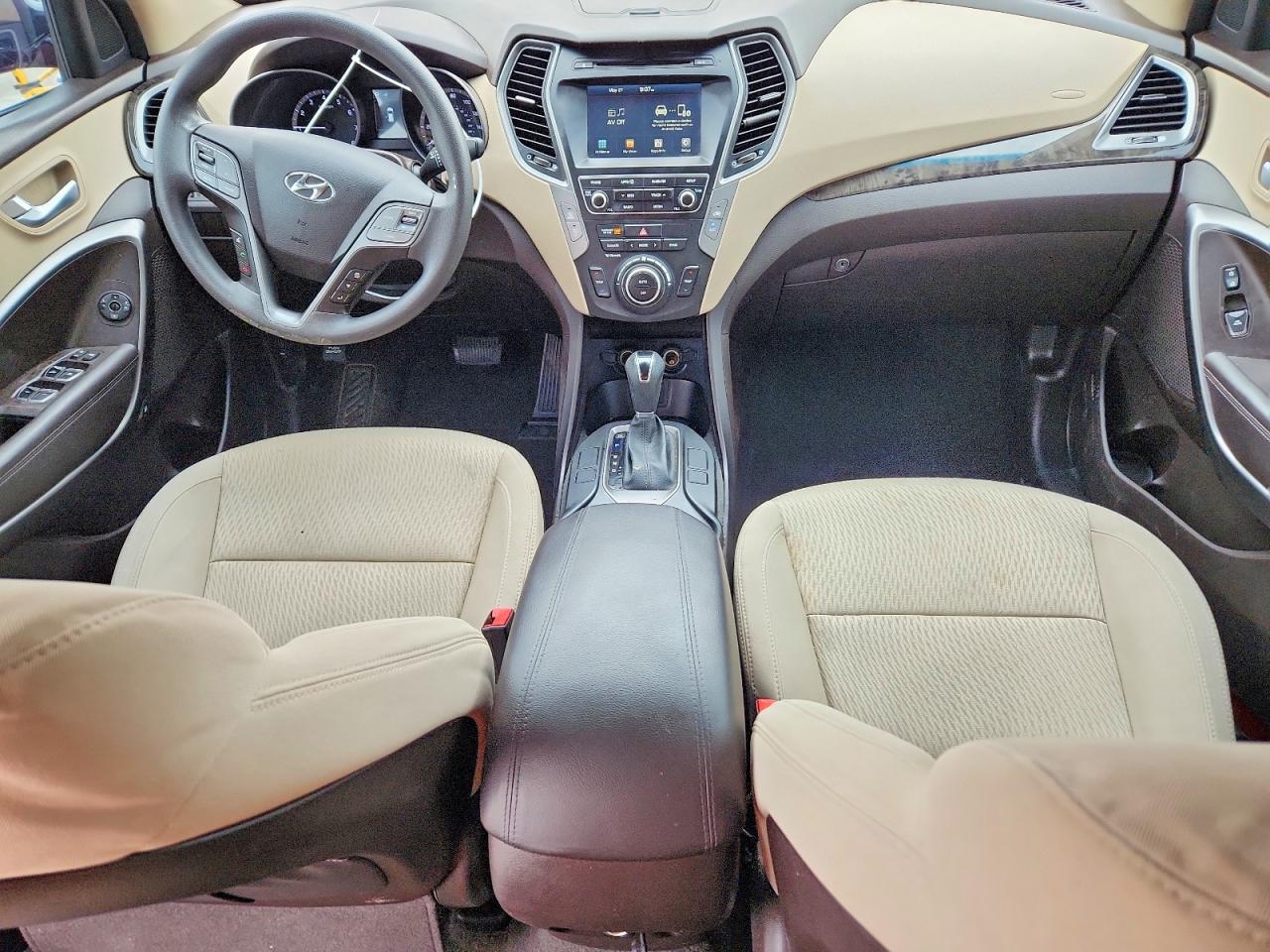 2017 Hyundai Santa Fe Sport 2.4l Red vin: 5XYZU3LB7HG435906