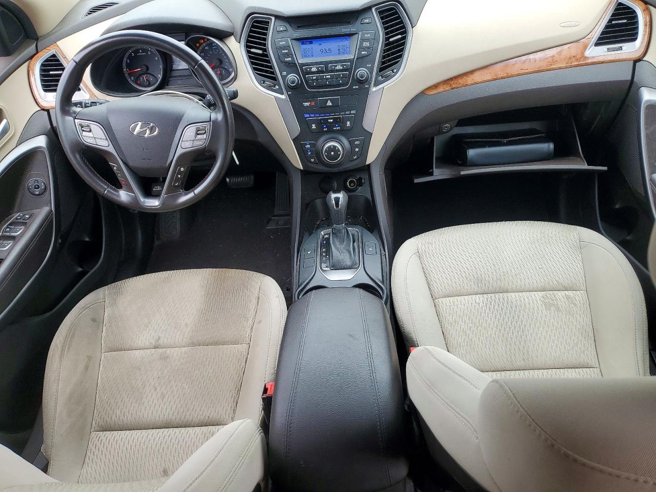 2013 Hyundai Santa Fe Sport 2.4l White vin: 5XYZU3LB8DG033970