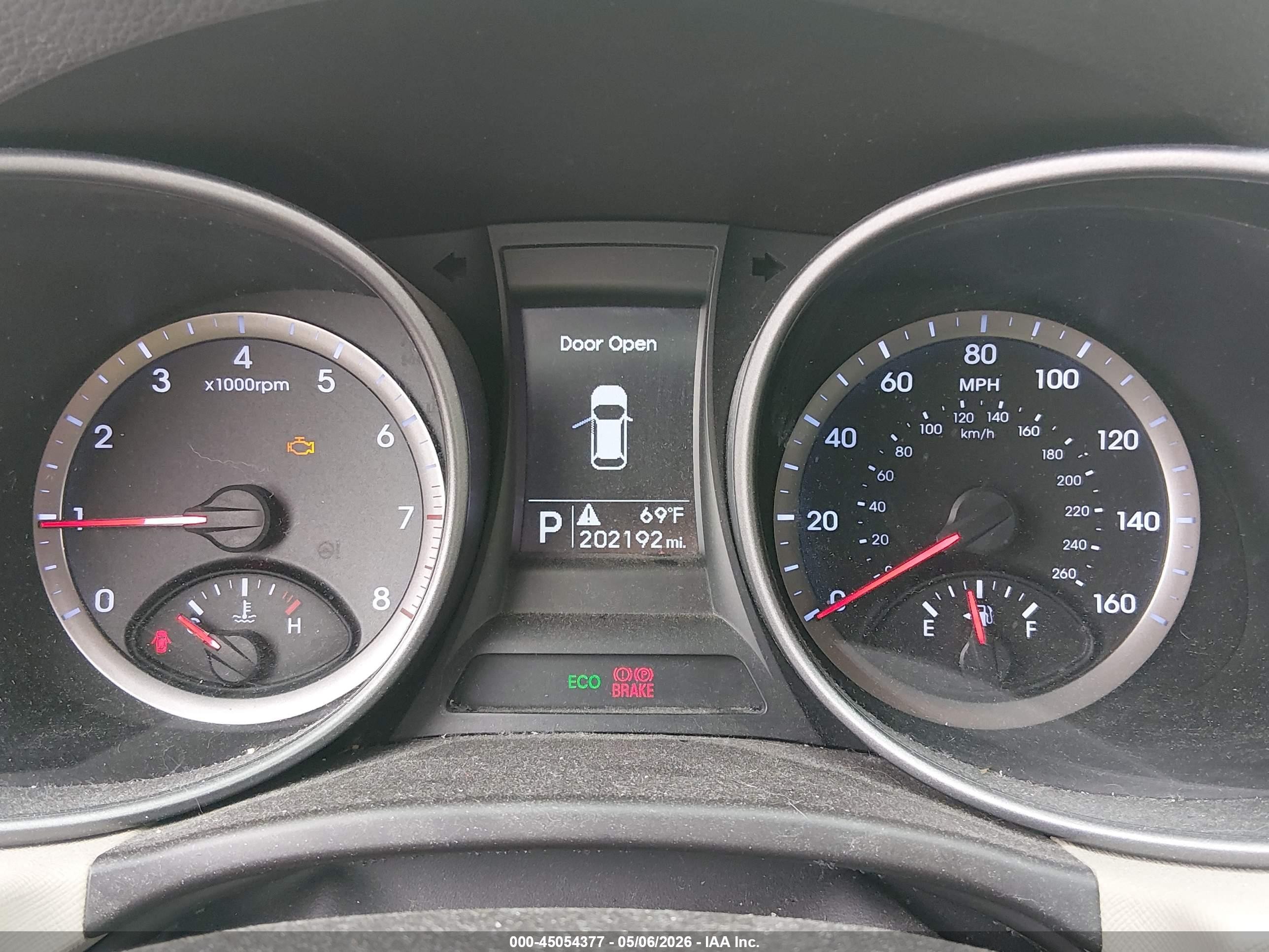 2013 Hyundai Santa Fe Sport Gray vin: 5XYZU3LB8DG042152