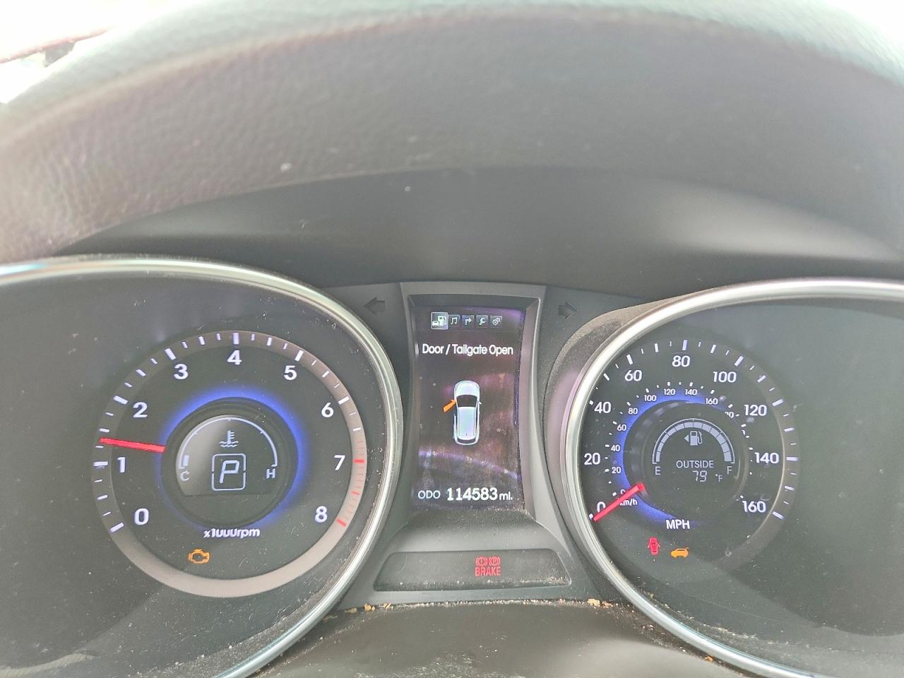 2013 Hyundai Santa Fe Sport 2.4l Red vin: 5XYZU3LB8DG062952