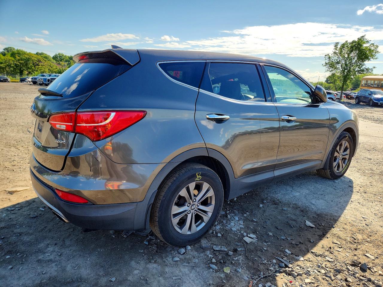 2013 Hyundai Santa Fe Sport 2.4l Brown vin: 5XYZU3LB8DG079573