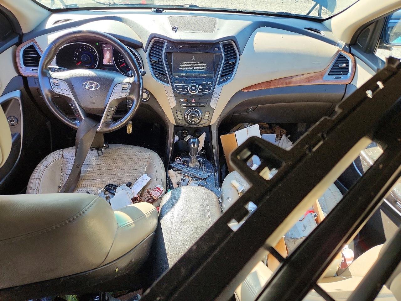 2013 Hyundai Santa Fe Sport 2.4l Brown vin: 5XYZU3LB8DG079573
