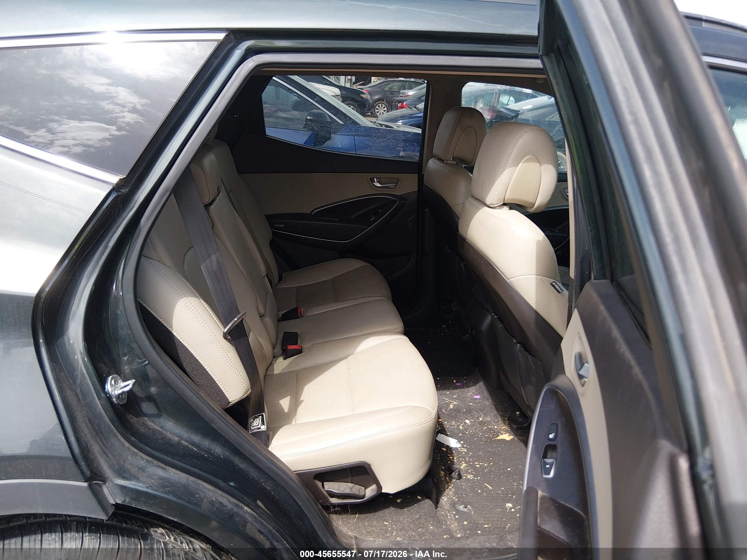 2013 Hyundai Santa Fe Sport Серый vin: 5XYZU3LB8DG079685