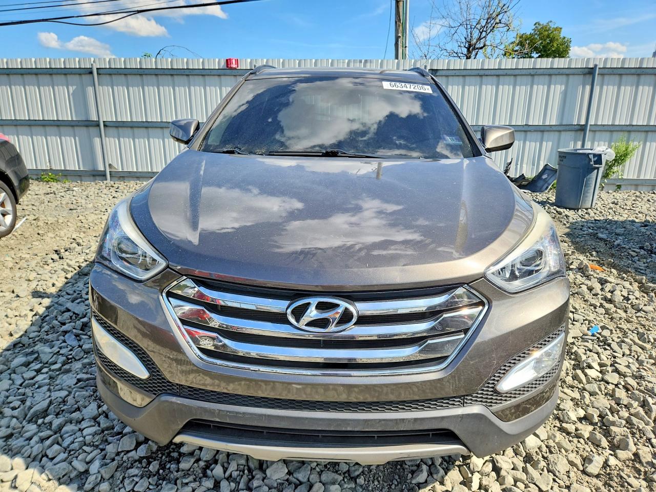 2014 Hyundai Santa Fe Sport 2.4l Gray vin: 5XYZU3LB8EG143922