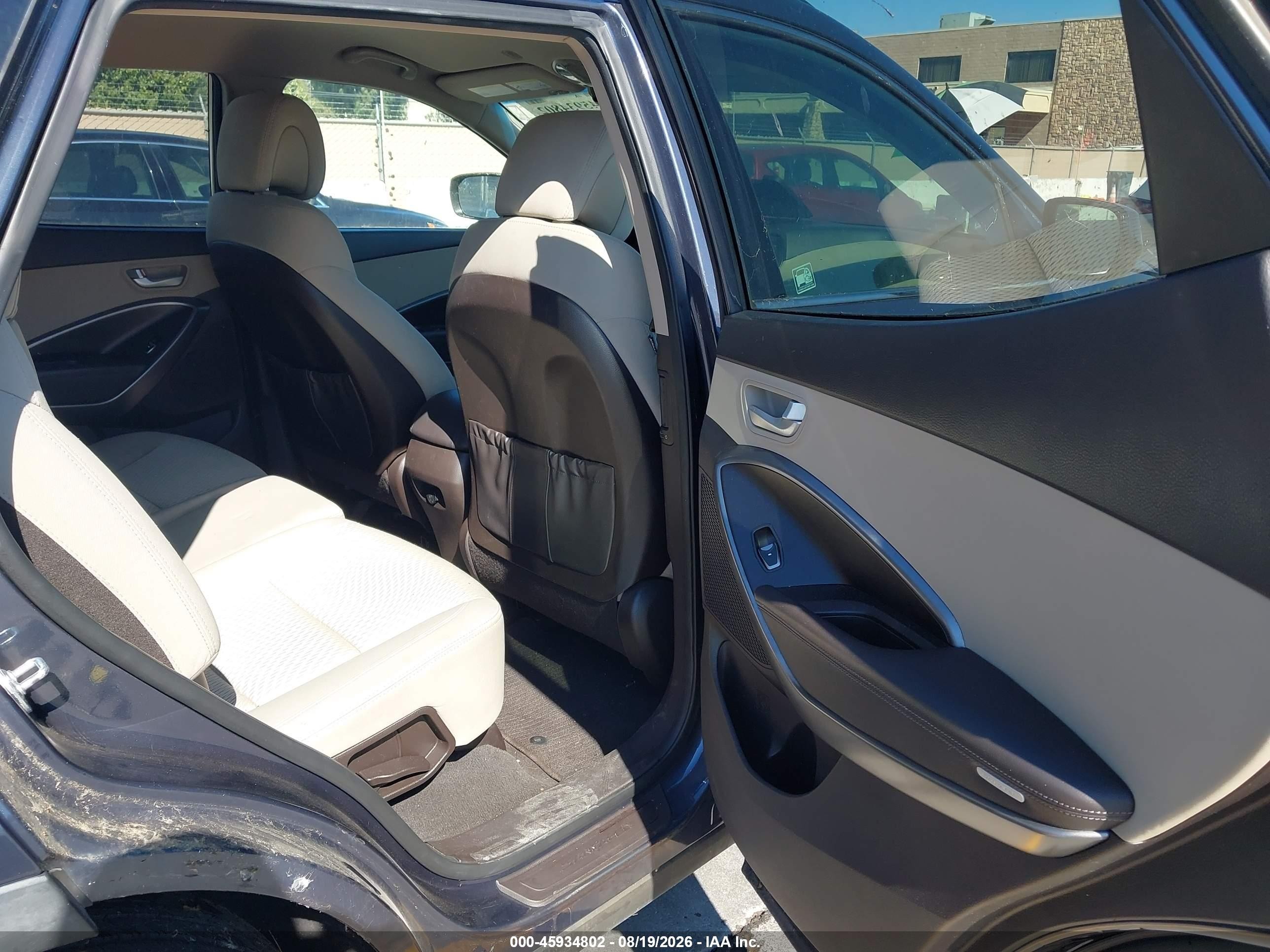 2014 Hyundai Santa Fe Sport 2.4l Gray vin: 5XYZU3LB8EG176466
