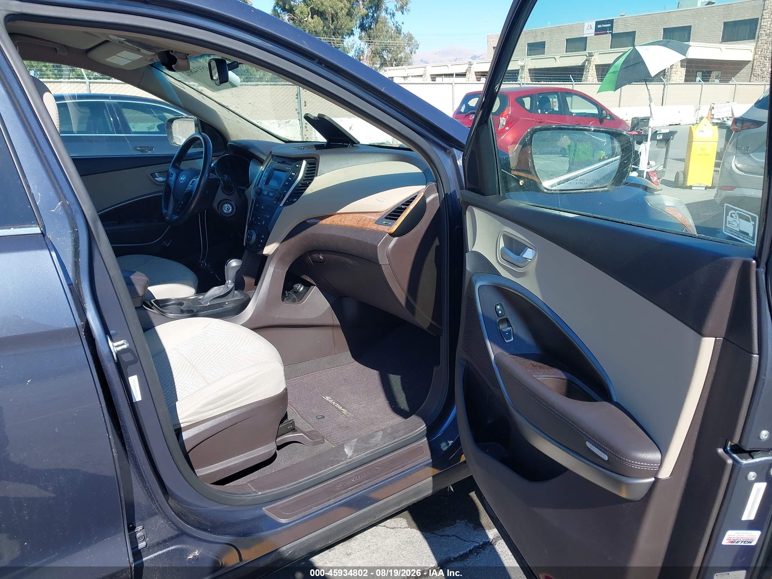 2014 Hyundai Santa Fe Sport 2.4l Gray vin: 5XYZU3LB8EG176466