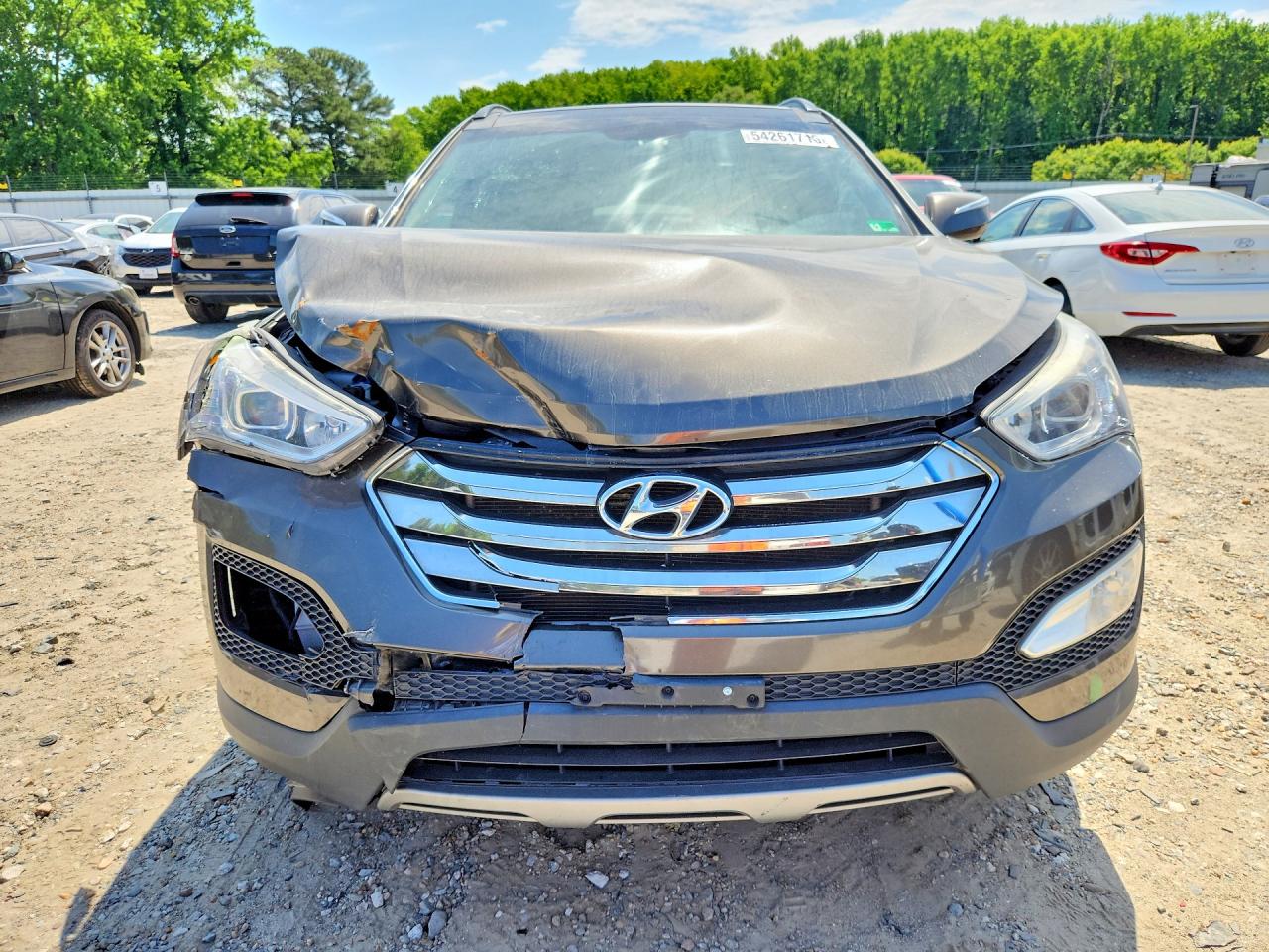 2014 Hyundai Santa Fe Sport 2.4l Коричневый vin: 5XYZU3LB8EG184535