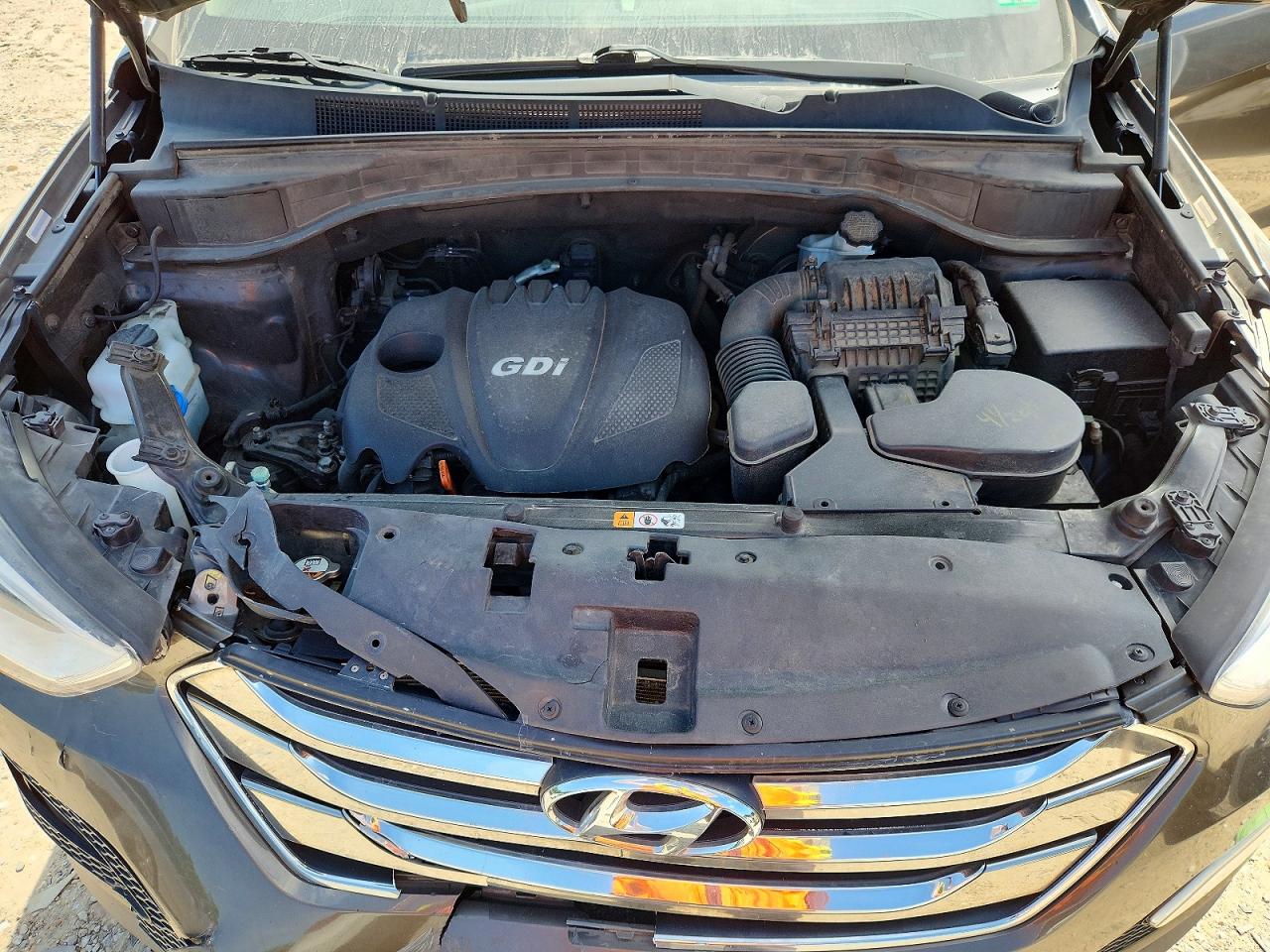 2014 Hyundai Santa Fe Sport 2.4l Коричневый vin: 5XYZU3LB8EG184535