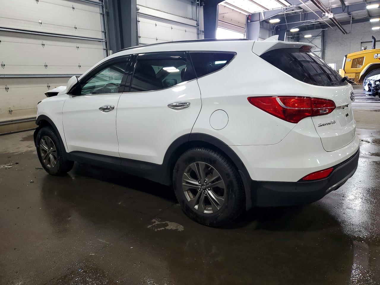 2014 Hyundai Santa Fe Sport 2.4l White vin: 5XYZU3LB8EG209241