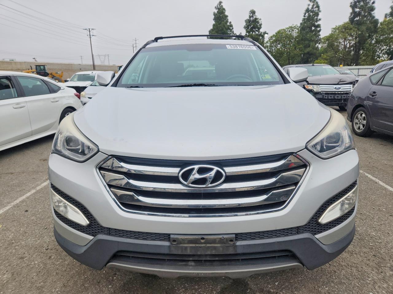 2014 Hyundai Santa Fe Sport 2.4l Серебряный vin: 5XYZU3LB8EG216576