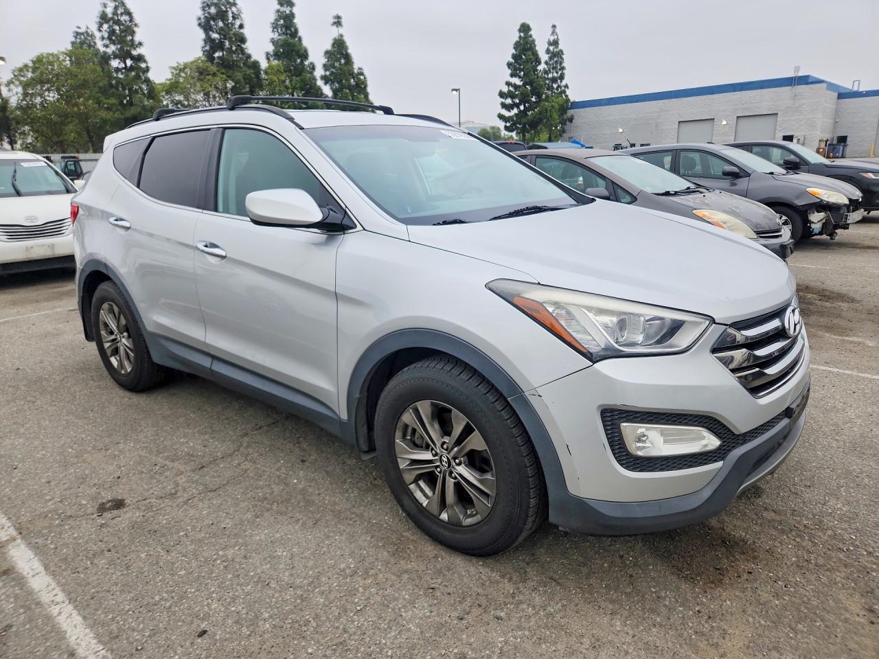 2014 Hyundai Santa Fe Sport 2.4l Серебряный vin: 5XYZU3LB8EG216576