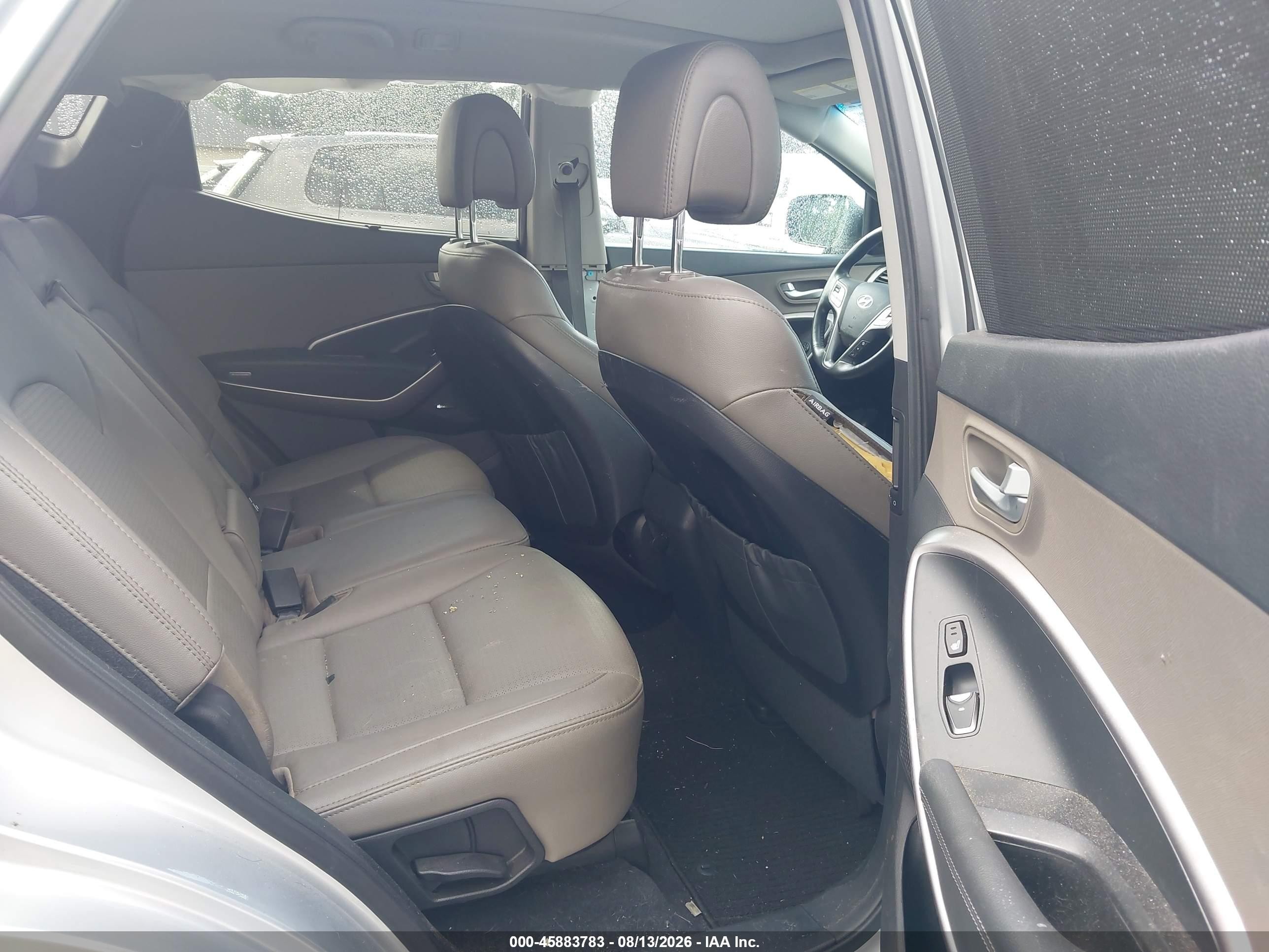 2015 Hyundai Santa Fe Sport 2.4l Silver vin: 5XYZU3LB8FG285284