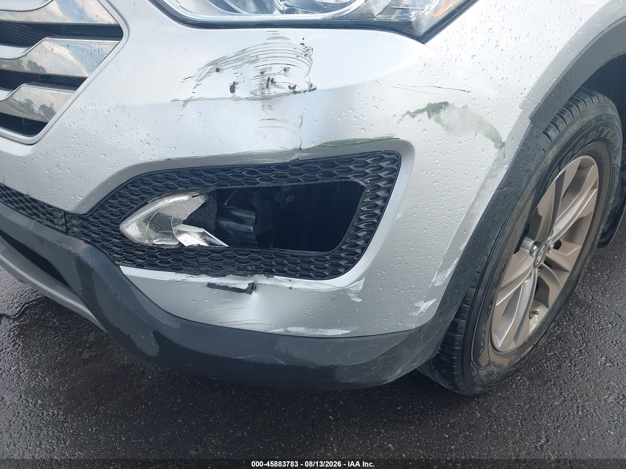 2015 Hyundai Santa Fe Sport 2.4l Silver vin: 5XYZU3LB8FG285284