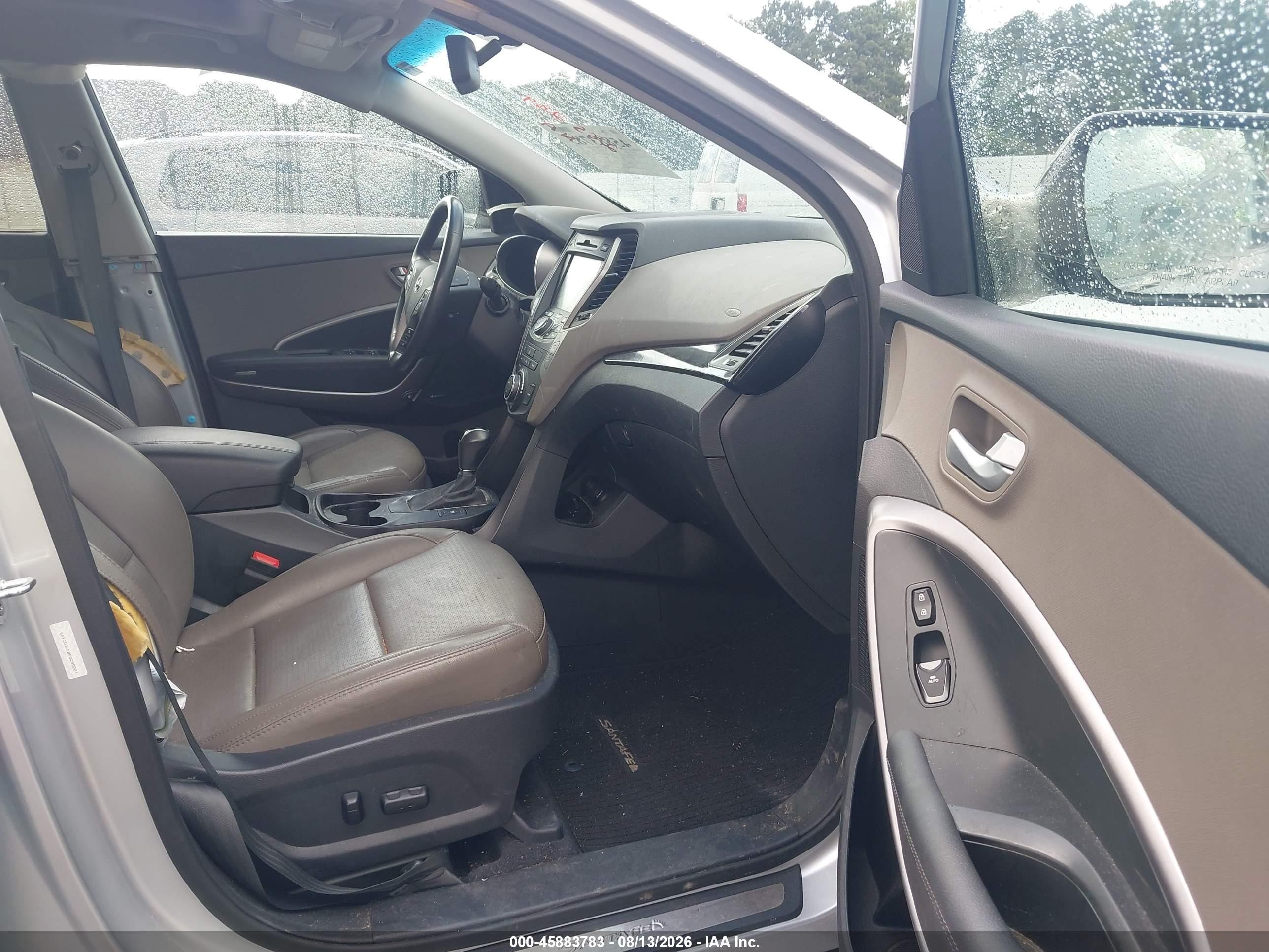 2015 Hyundai Santa Fe Sport 2.4l Silver vin: 5XYZU3LB8FG285284