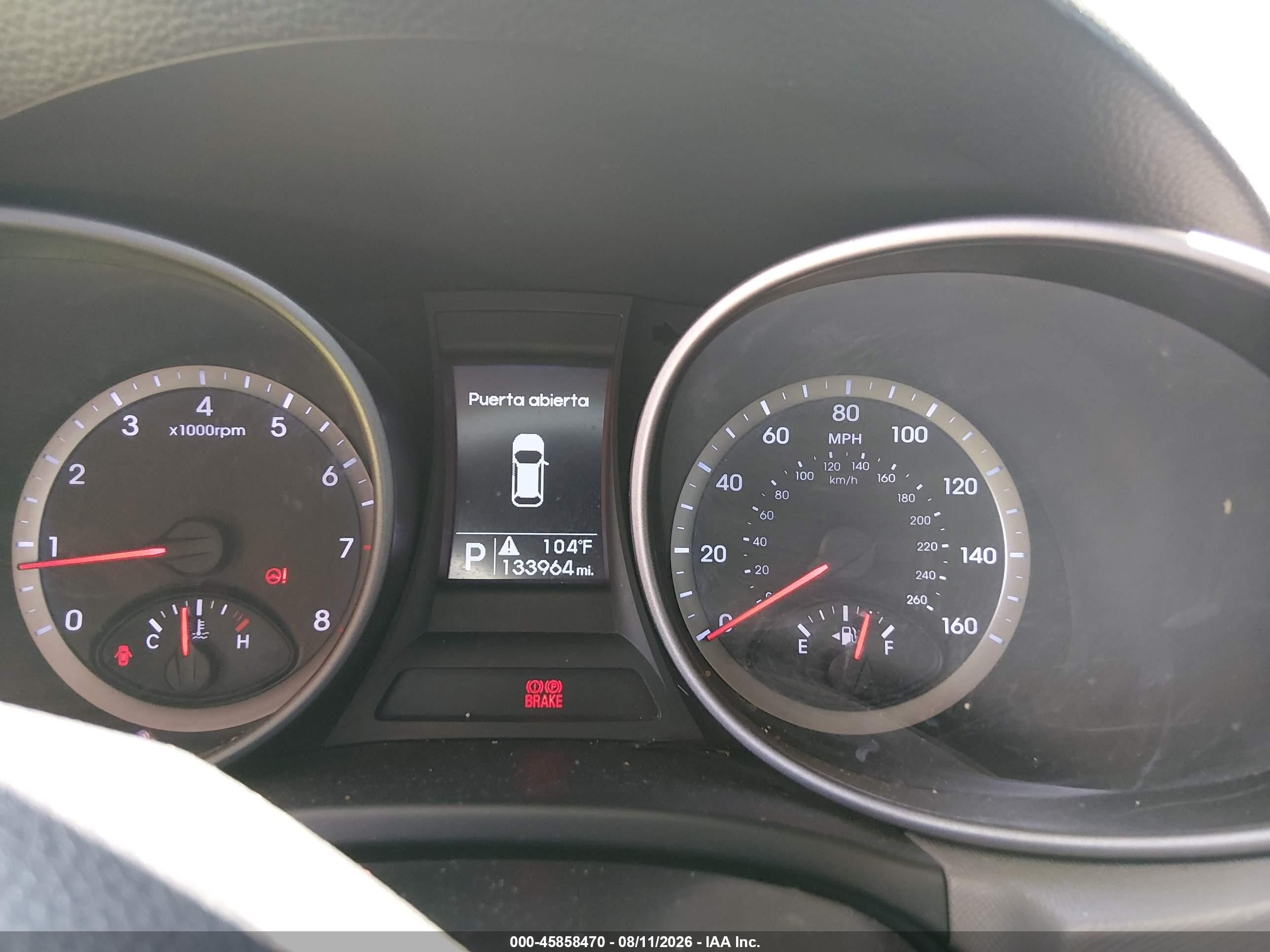 2015 Hyundai Santa Fe Sport 2.4l Gray vin: 5XYZU3LB8FG287374
