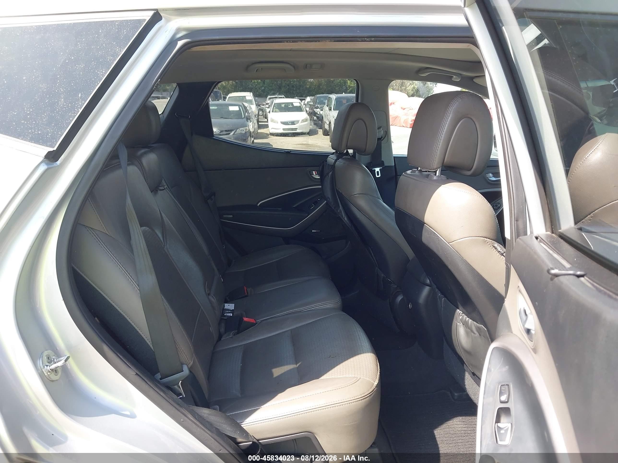 2015 Hyundai Santa Fe Sport 2.4l Silver vin: 5XYZU3LB8FG291876
