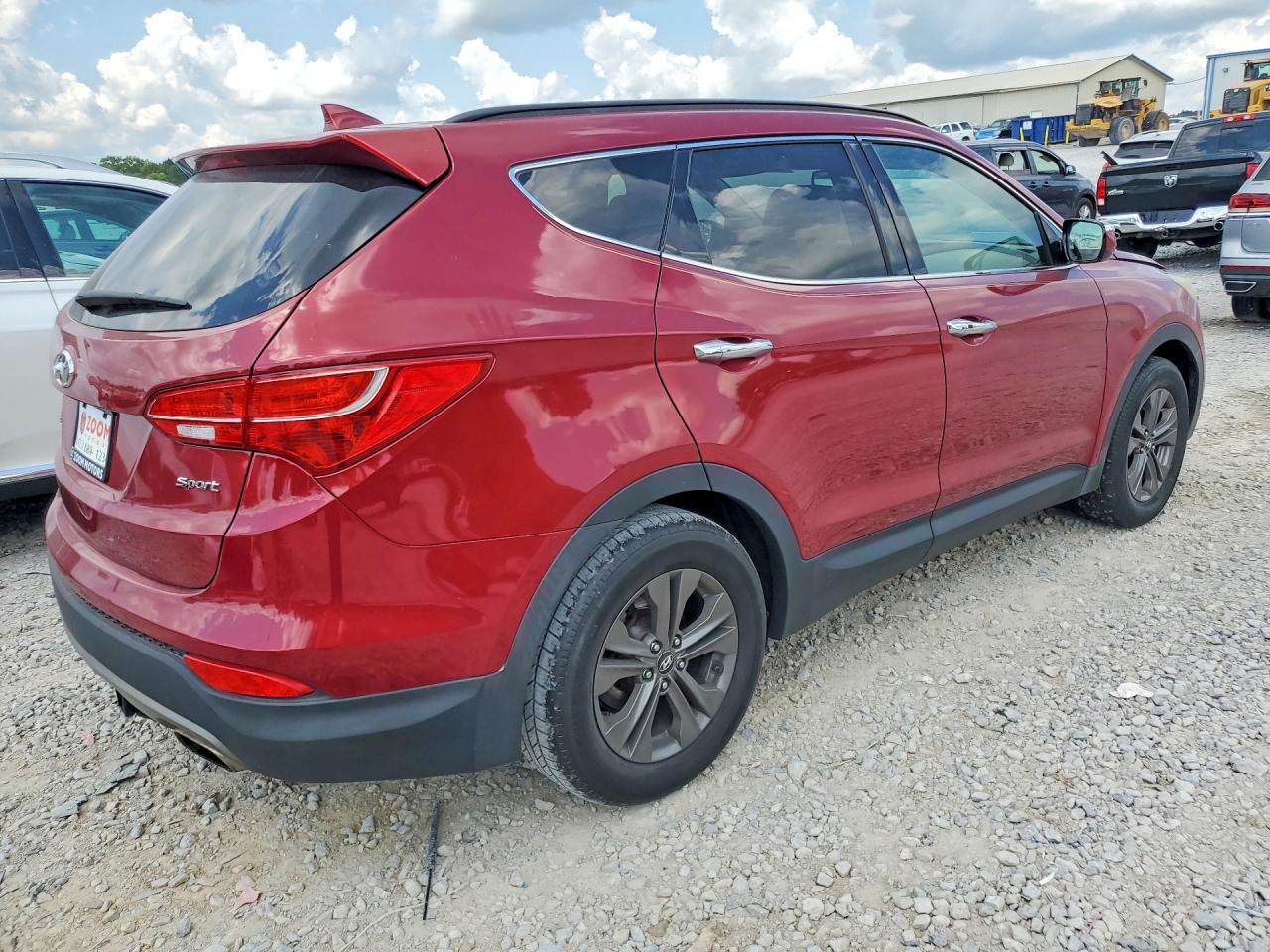 2013 Hyundai Santa Fe Sport 2.4l Maroon vin: 5XYZU3LB9DG040135