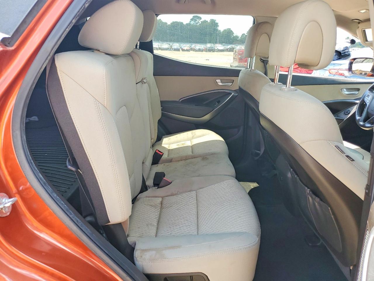 2013 Hyundai Santa Fe Sport 2.4l Orange vin: 5XYZU3LB9DG055847