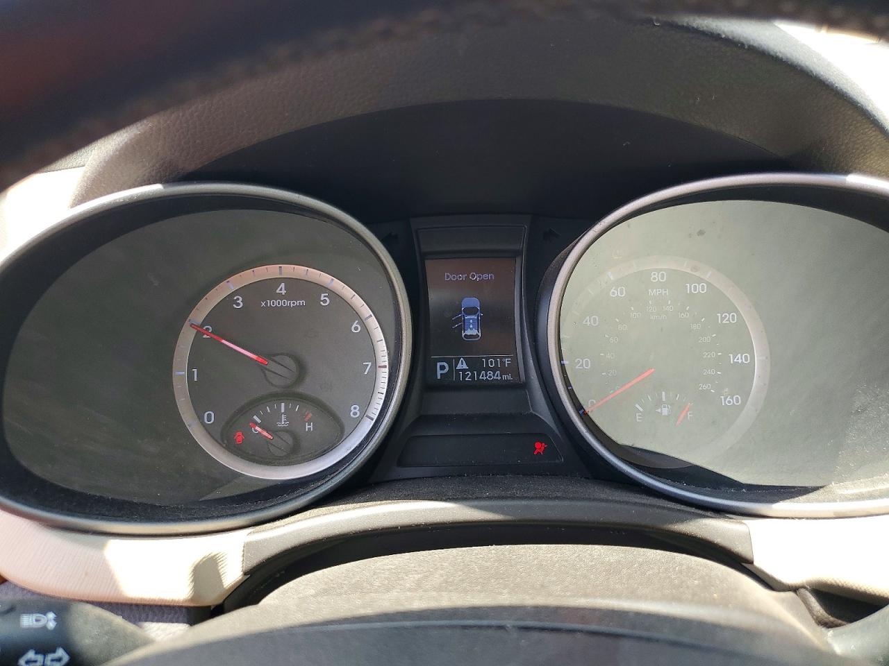 2013 Hyundai Santa Fe Sport 2.4l Orange vin: 5XYZU3LB9DG055847