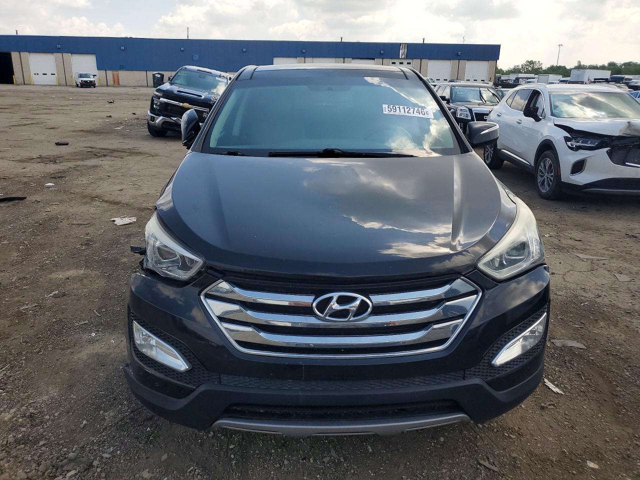 2013 Hyundai Santa Fe Sport 2.4l Black vin: 5XYZU3LB9DG070266