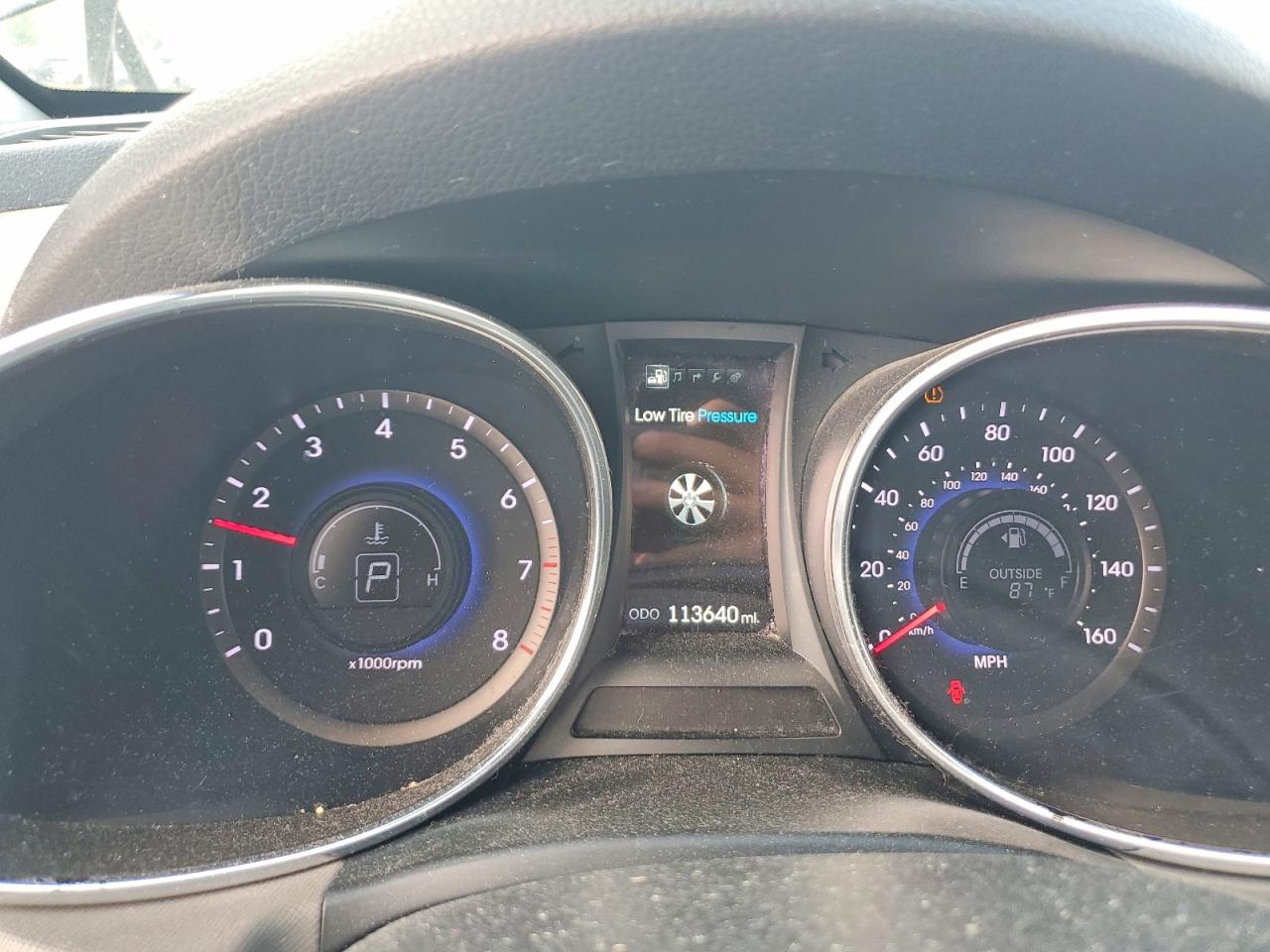2013 Hyundai Santa Fe Sport 2.4l Black vin: 5XYZU3LB9DG070266