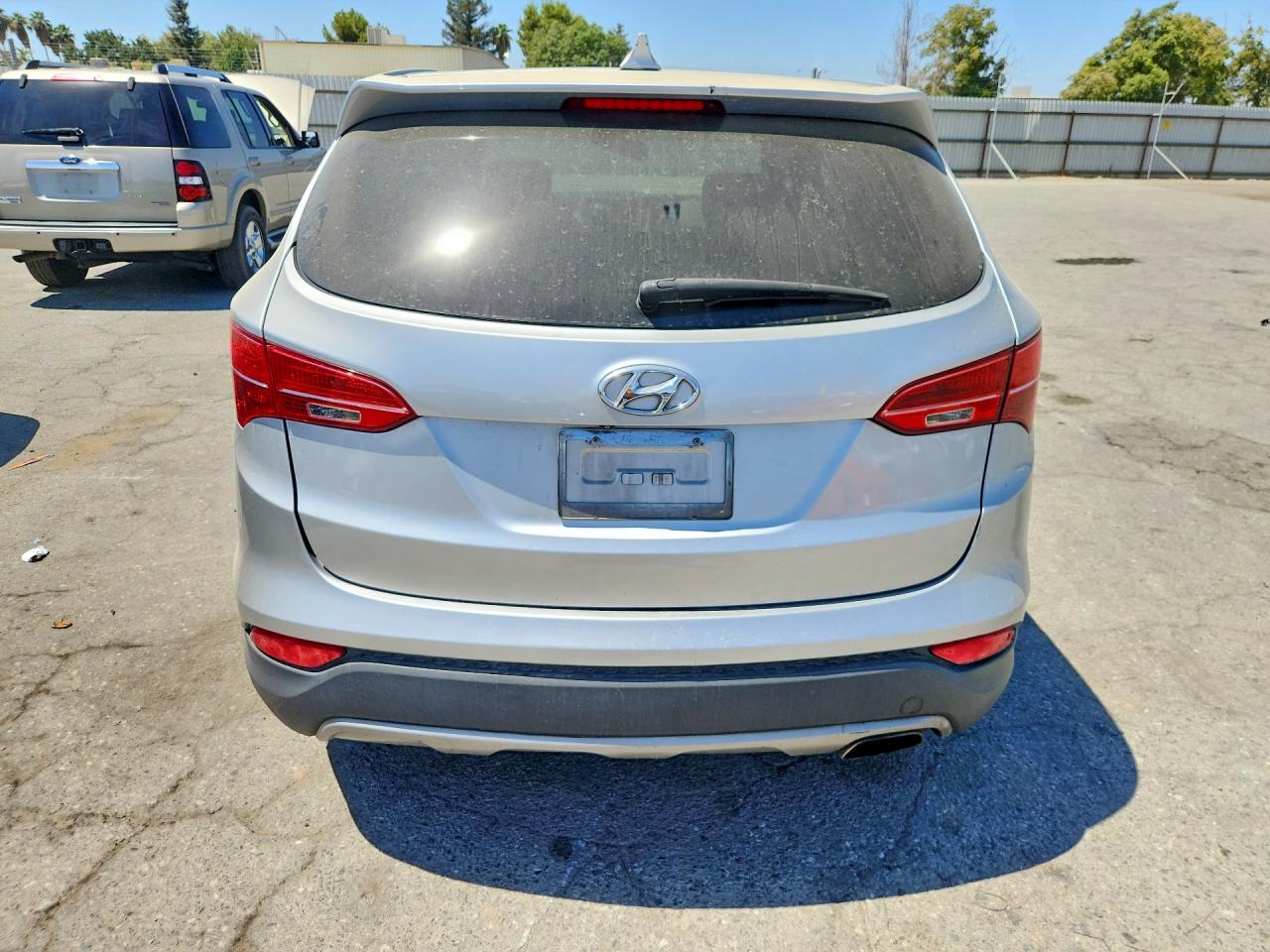 2013 Hyundai Santa Fe Sport 2.4l Silver vin: 5XYZU3LB9DG094874