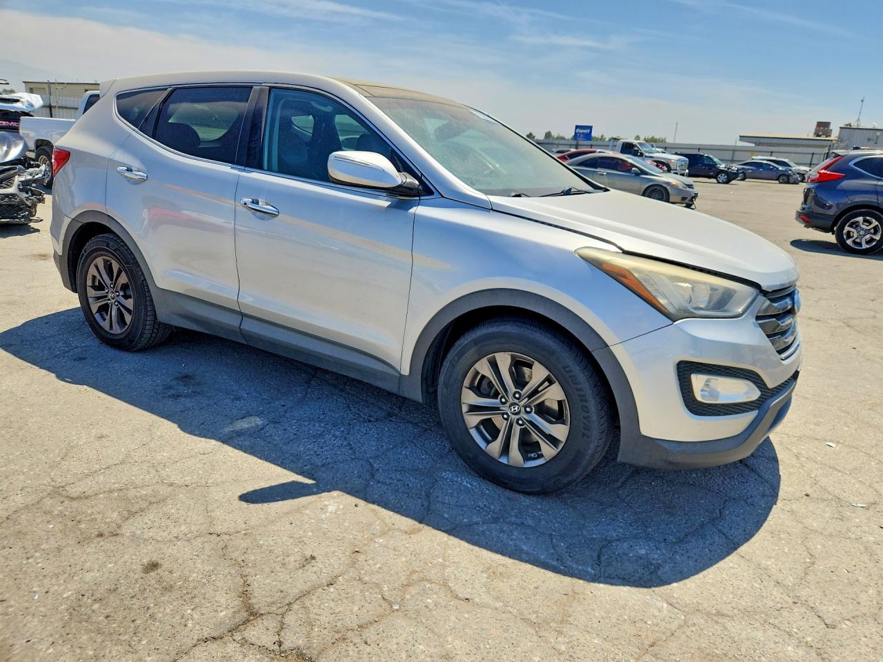 2013 Hyundai Santa Fe Sport 2.4l Серебряный vin: 5XYZU3LB9DG094874