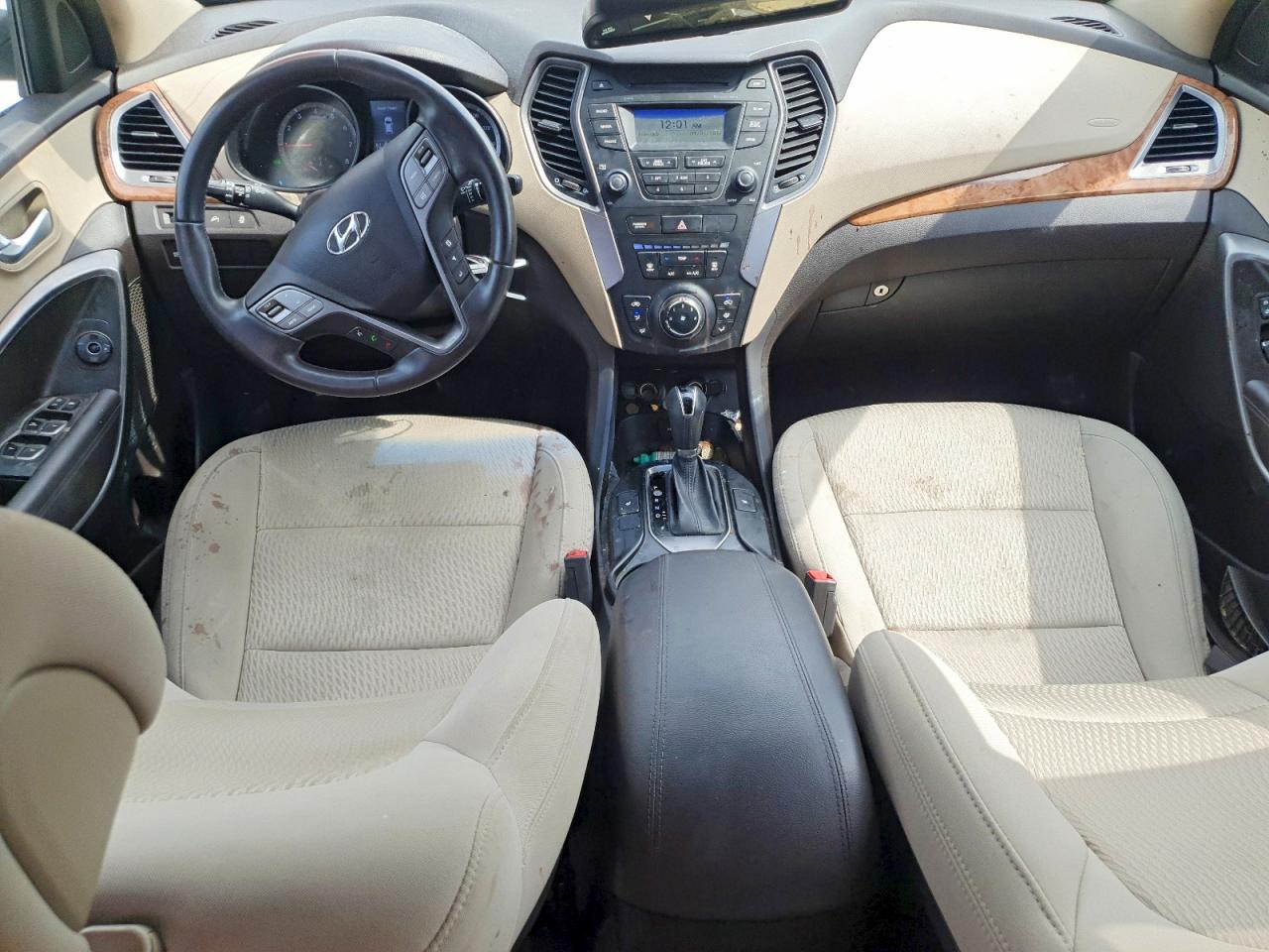 2013 Hyundai Santa Fe Sport 2.4l White vin: 5XYZU3LB9DG101080