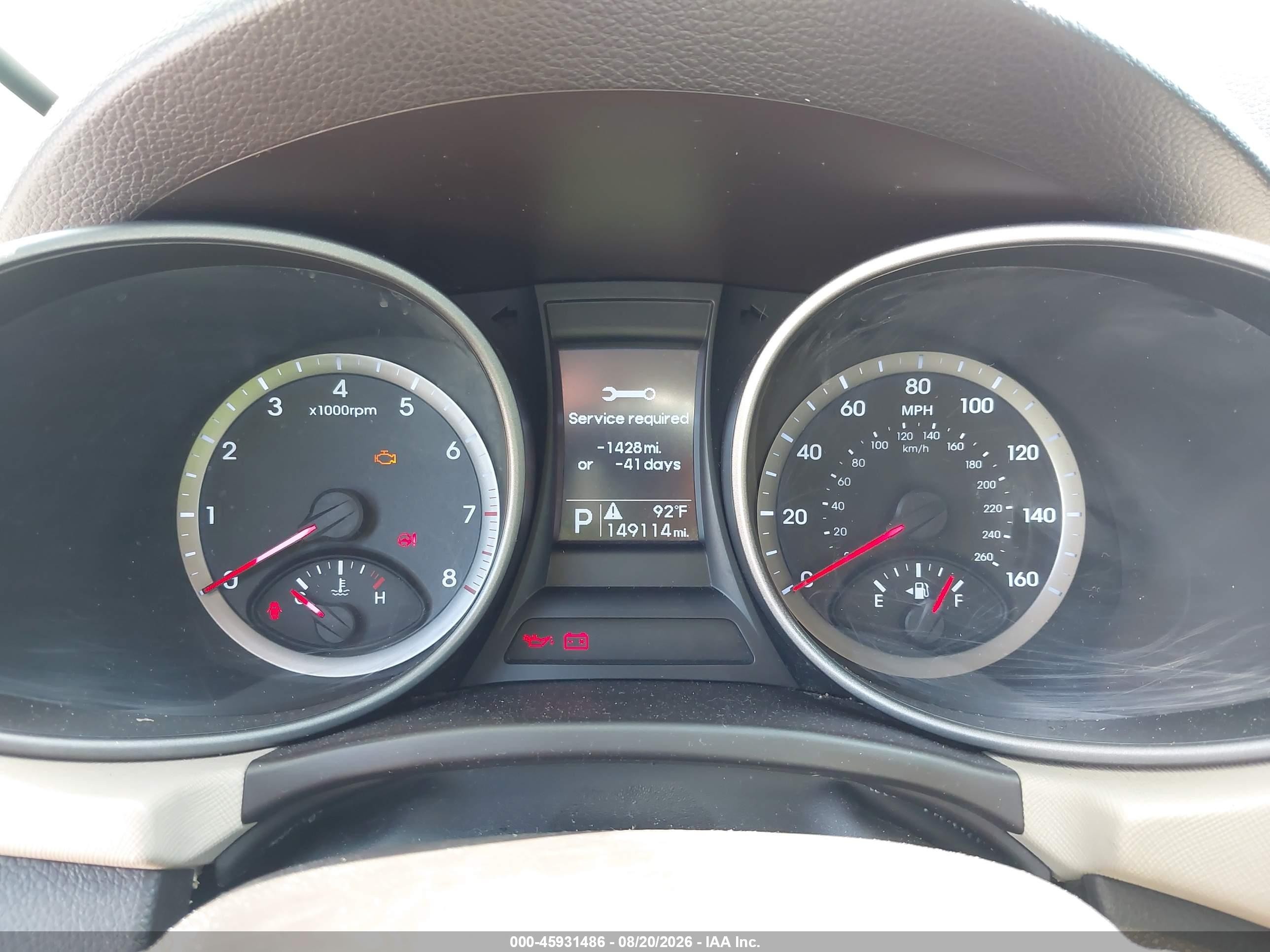 2013 Hyundai Santa Fe Sport Red vin: 5XYZU3LB9DG113651