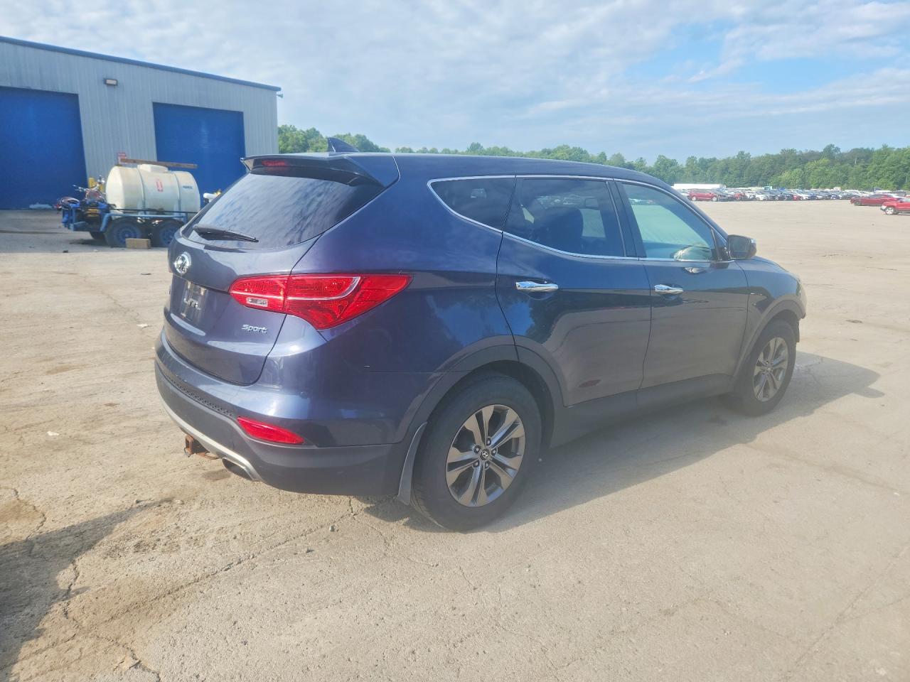 2013 Hyundai Santa Fe Sport 2.4l Gray vin: 5XYZU3LB9DG114699