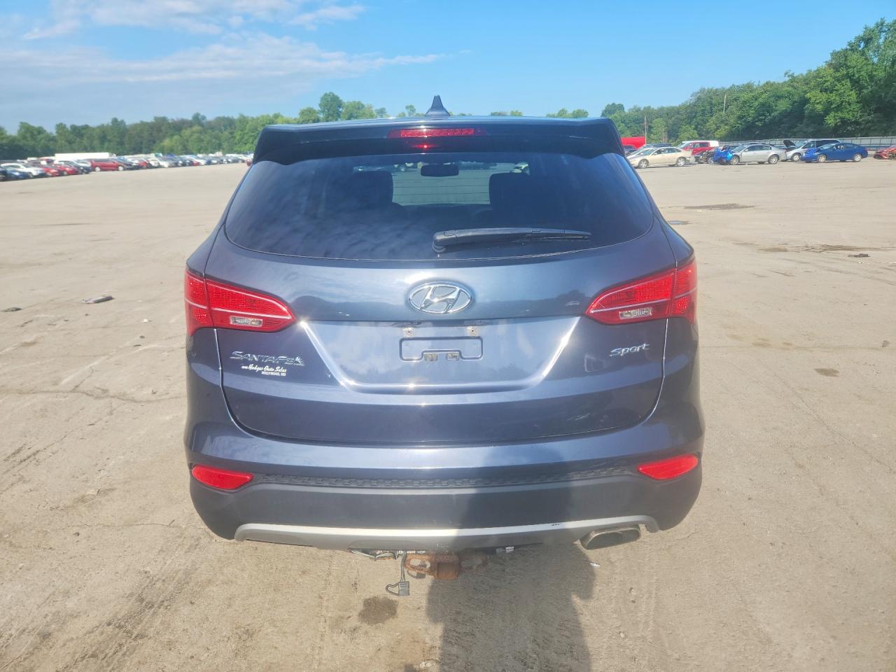 2013 Hyundai Santa Fe Sport 2.4l Gray vin: 5XYZU3LB9DG114699