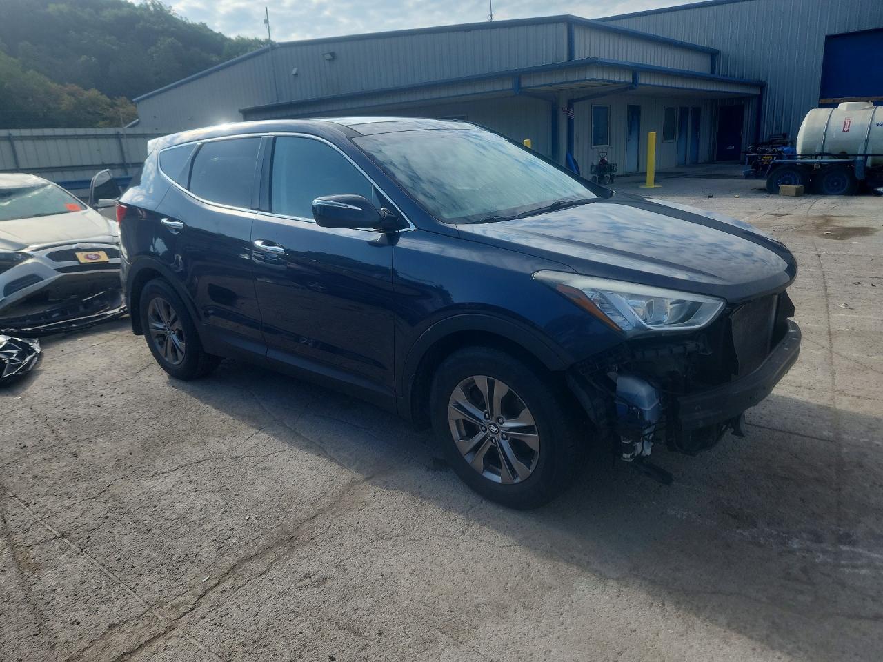 2013 Hyundai Santa Fe Sport 2.4l Gray vin: 5XYZU3LB9DG114699