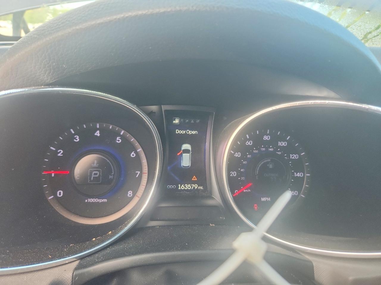 2013 Hyundai Santa Fe Sport 2.4l Gray vin: 5XYZU3LB9DG114699