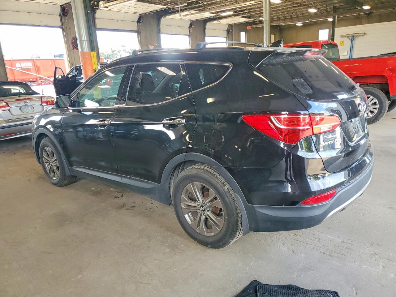 2014 Hyundai Santa Fe Sport 2.4l Black vin: 5XYZU3LB9EG150006