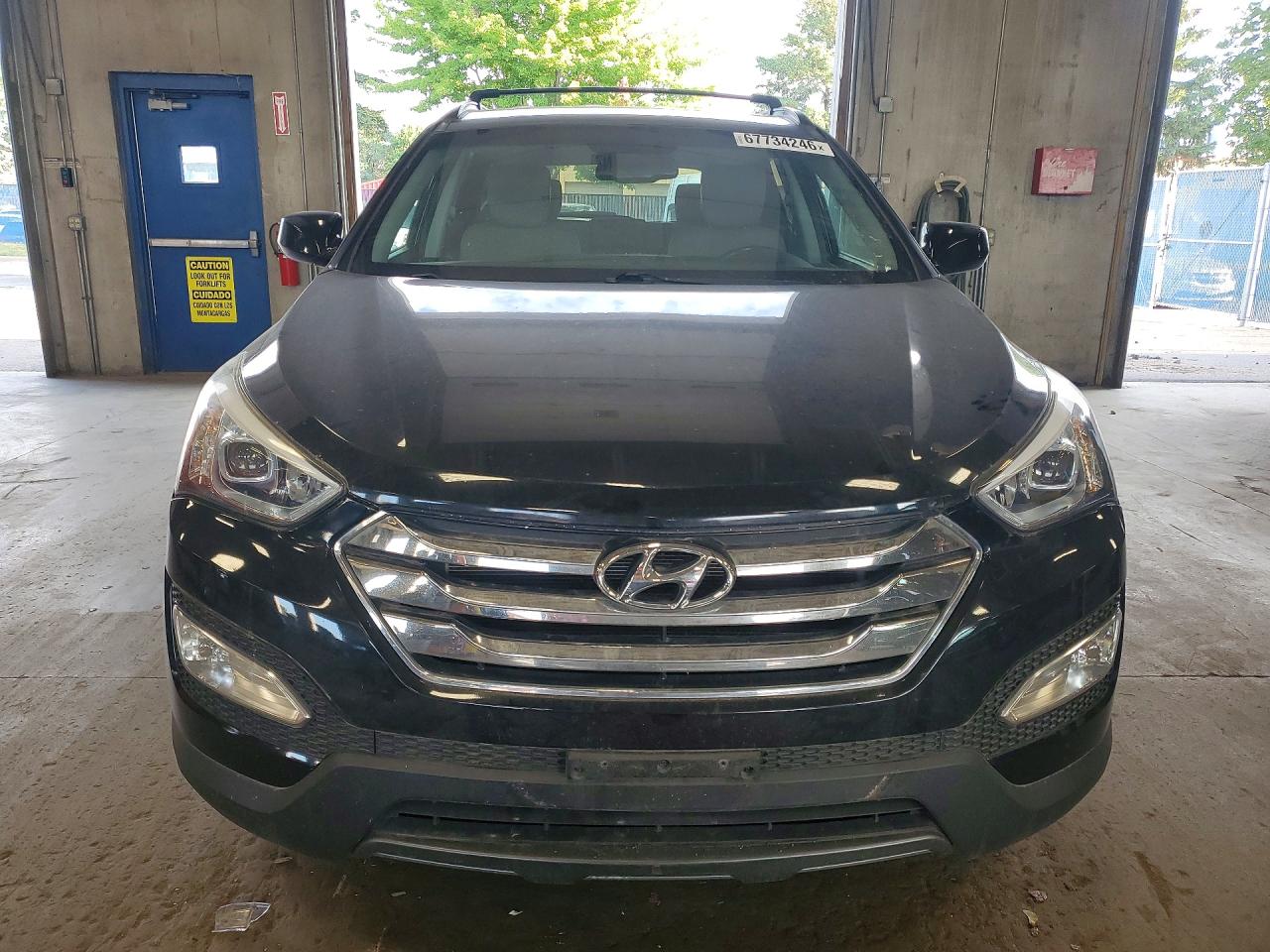 2014 Hyundai Santa Fe Sport 2.4l Black vin: 5XYZU3LB9EG150006