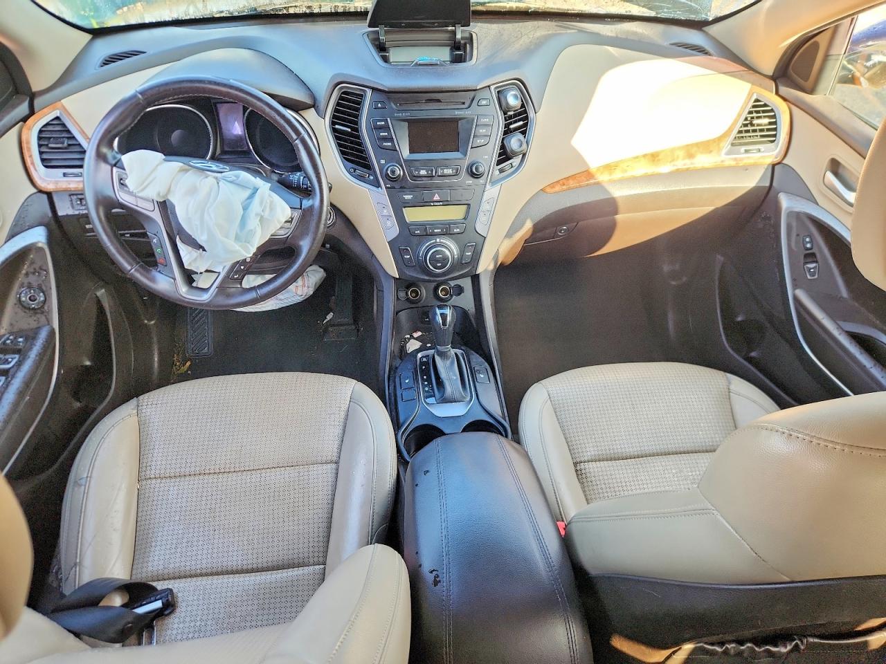 2014 Hyundai Santa Fe Sport 2.4l Black vin: 5XYZU3LB9EG174449