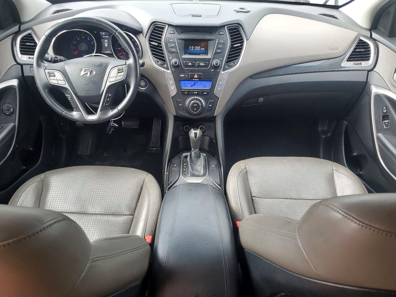2014 Hyundai Santa Fe Sport 2.4l Black vin: 5XYZU3LB9EG176301