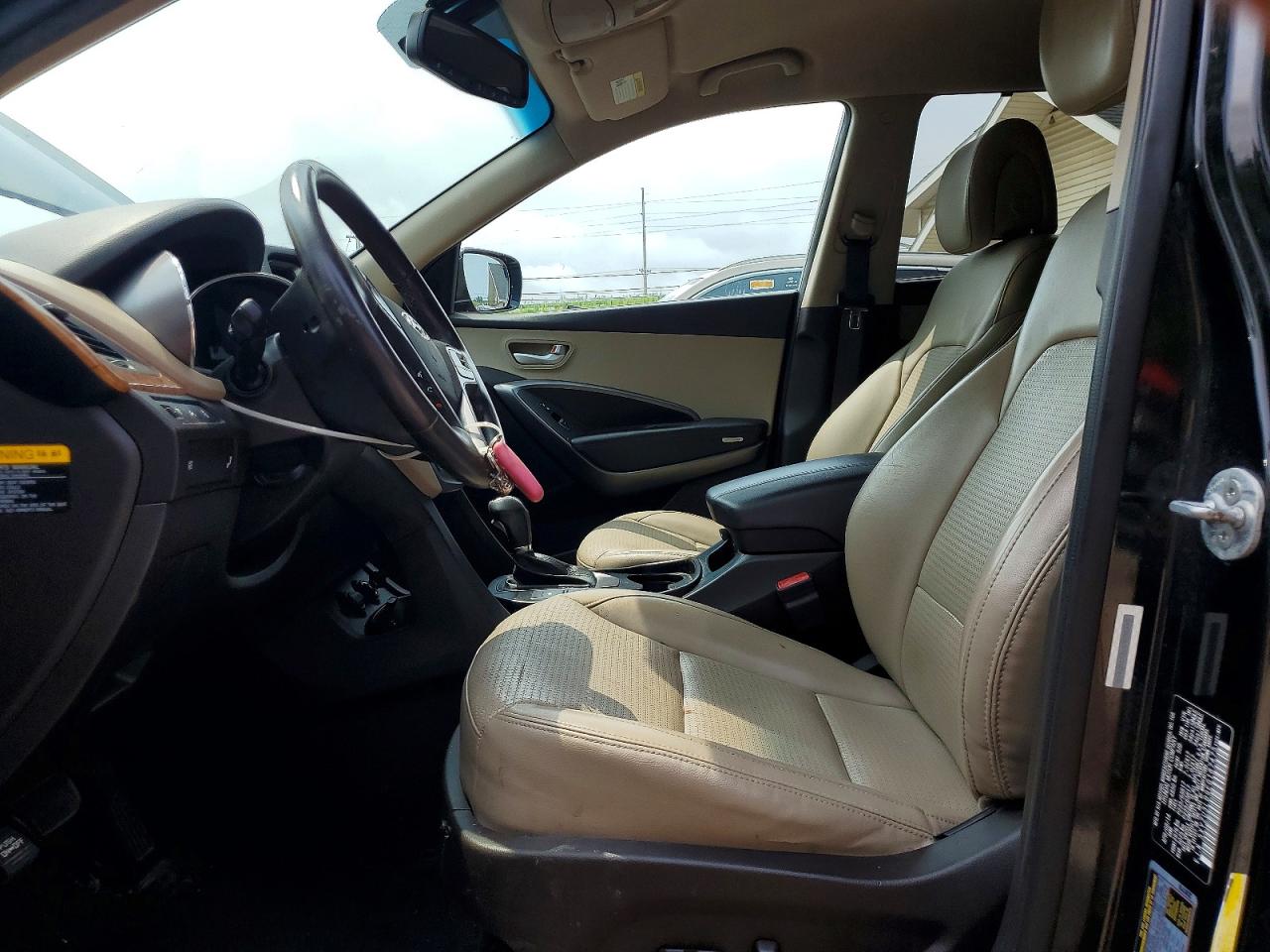 2014 Hyundai Santa Fe Sport 2.4l Black vin: 5XYZU3LB9EG187475