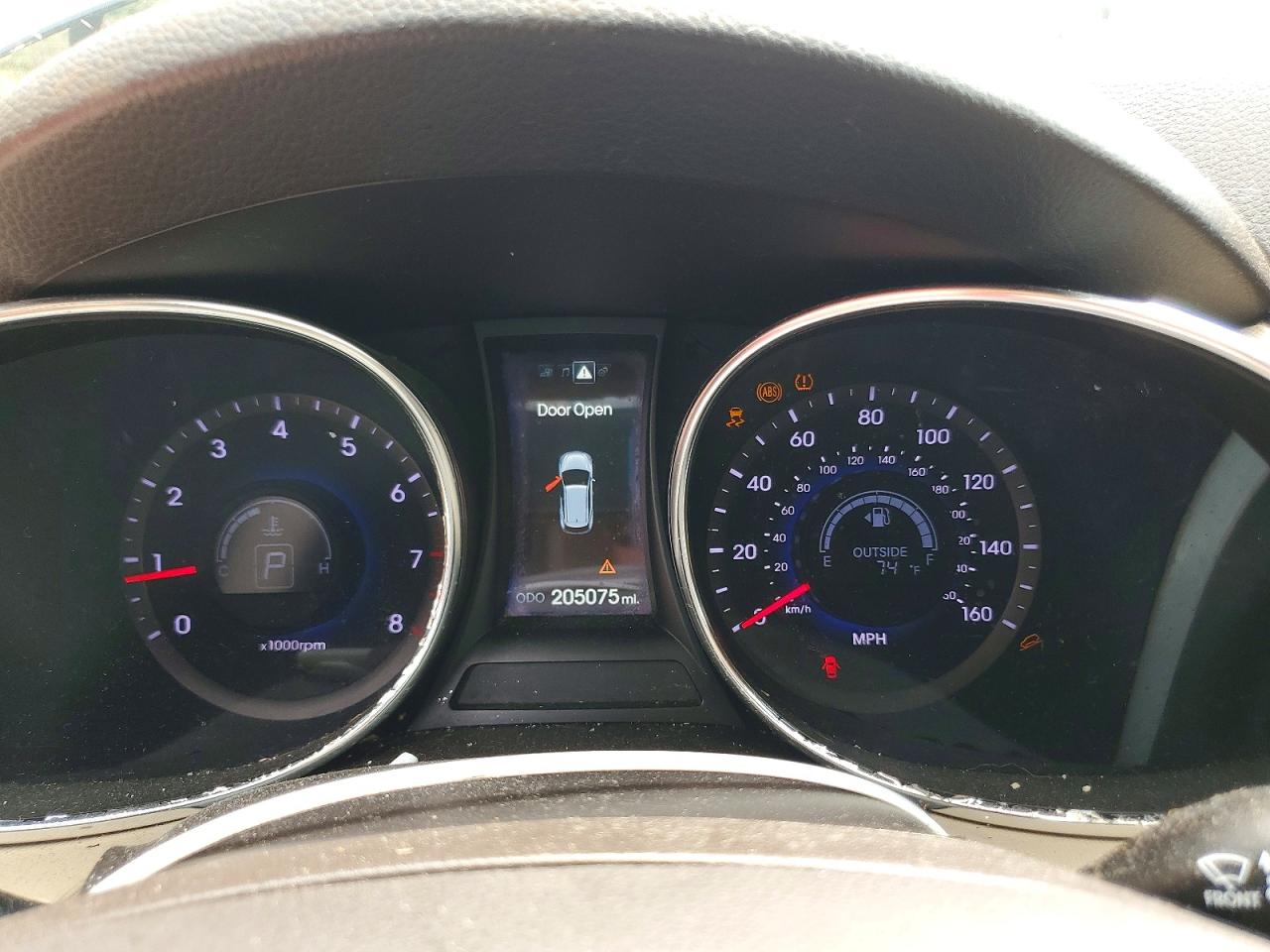 2014 Hyundai Santa Fe Sport 2.4l Black vin: 5XYZU3LB9EG187475