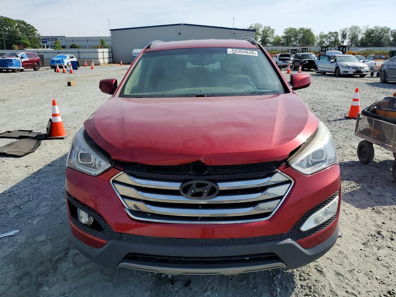 2014 Hyundai Santa Fe Sport 2.4l Red vin: 5XYZU3LB9EG220930