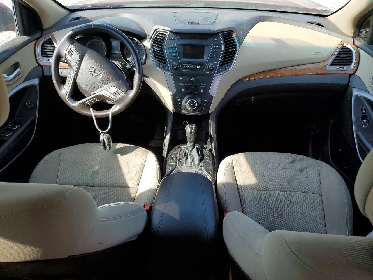2014 Hyundai Santa Fe Sport 2.4l Red vin: 5XYZU3LB9EG220930