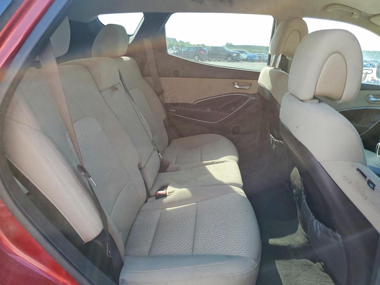 2014 Hyundai Santa Fe Sport 2.4l Red vin: 5XYZU3LB9EG220930