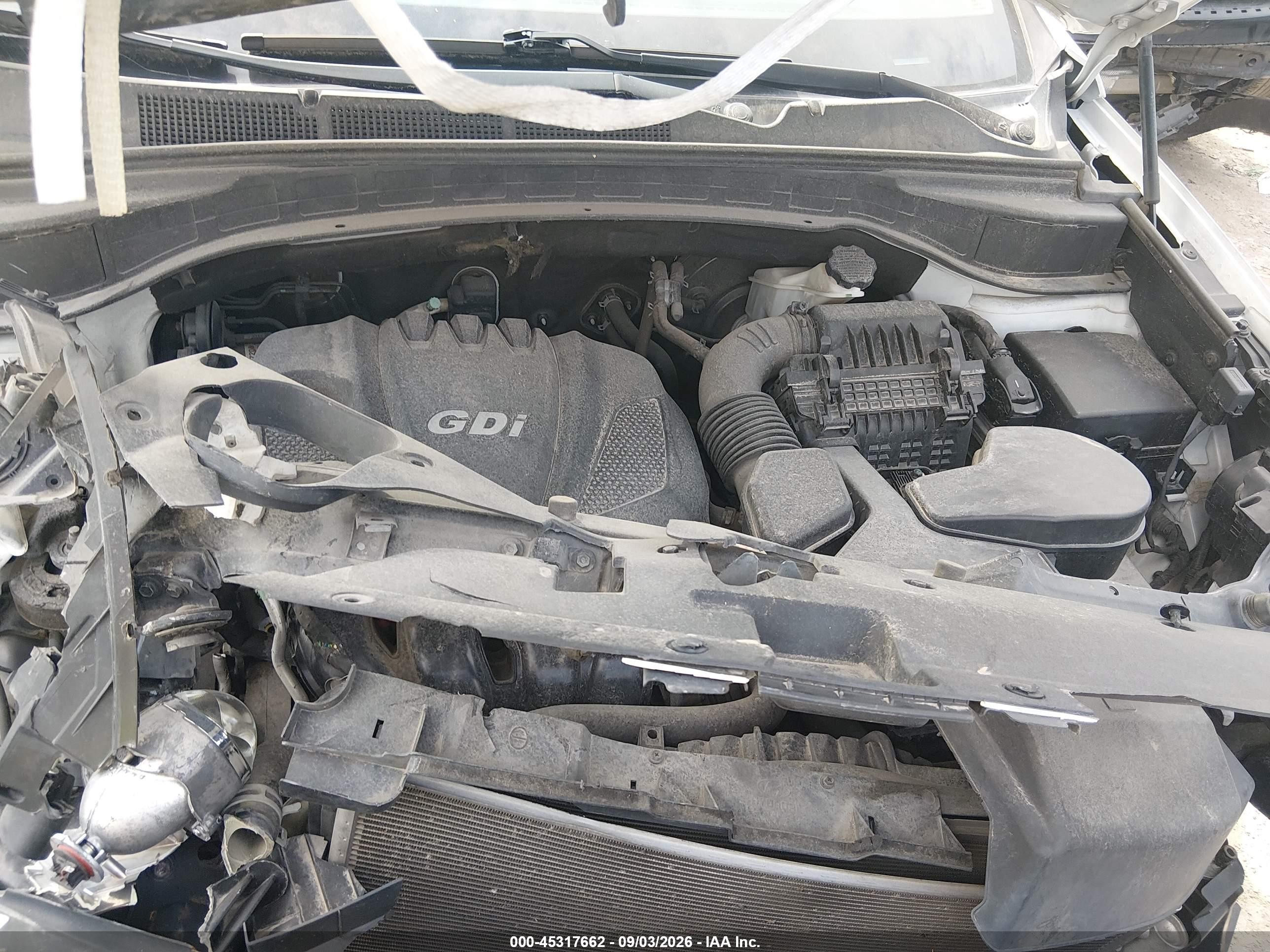 2015 Hyundai Santa Fe Sport 2.4l Белый vin: 5XYZU3LB9FG237664