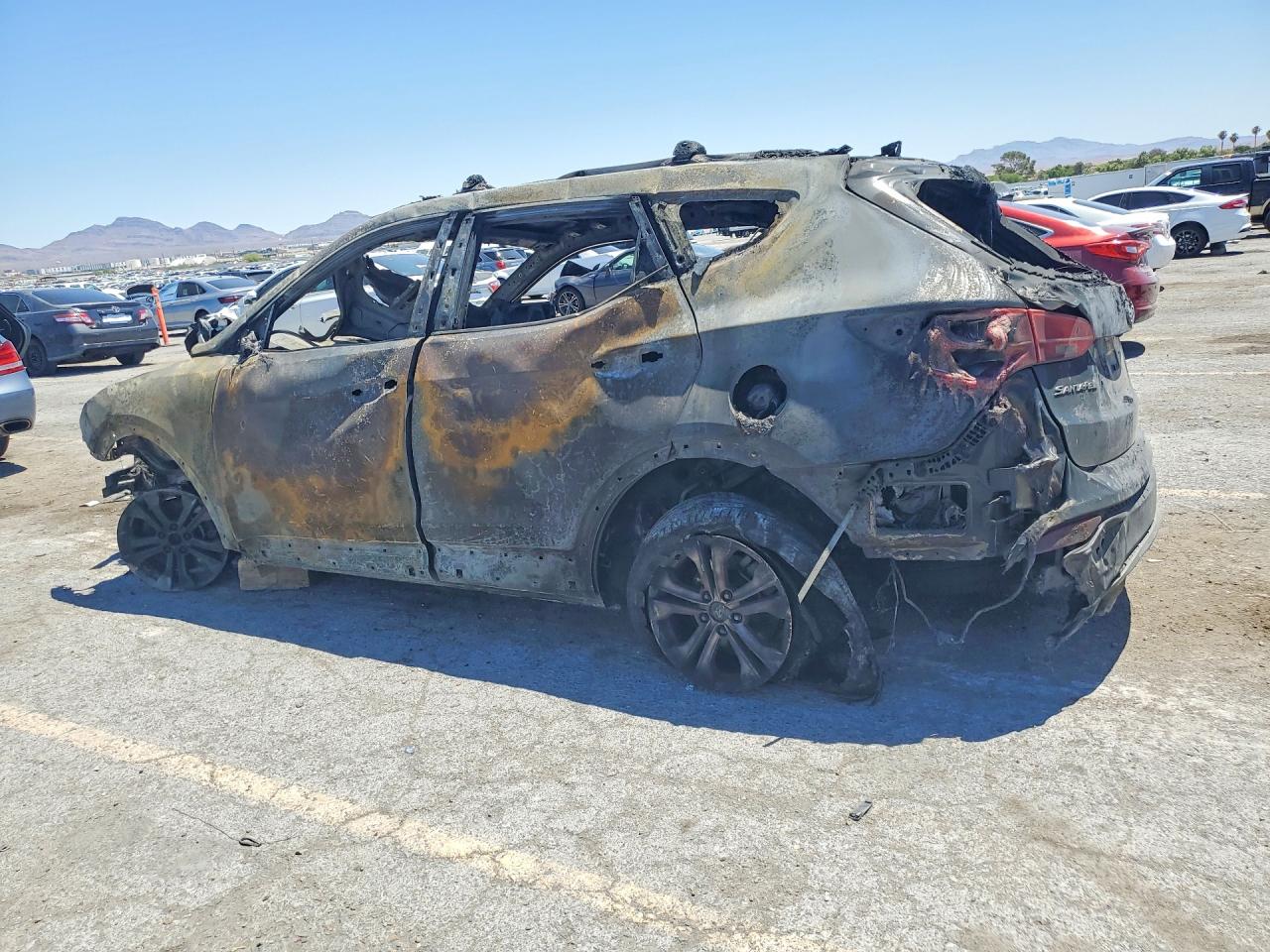 2015 Hyundai Santa Fe Sport 2.4l Burn vin: 5XYZU3LB9FG250351