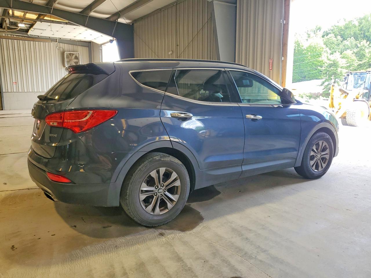 2013 Hyundai Santa Fe Sport 2.4l Blue vin: 5XYZU3LBXDG005507