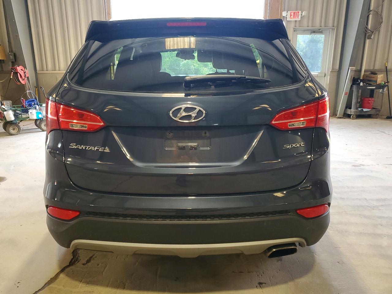 2013 Hyundai Santa Fe Sport 2.4l Blue vin: 5XYZU3LBXDG005507