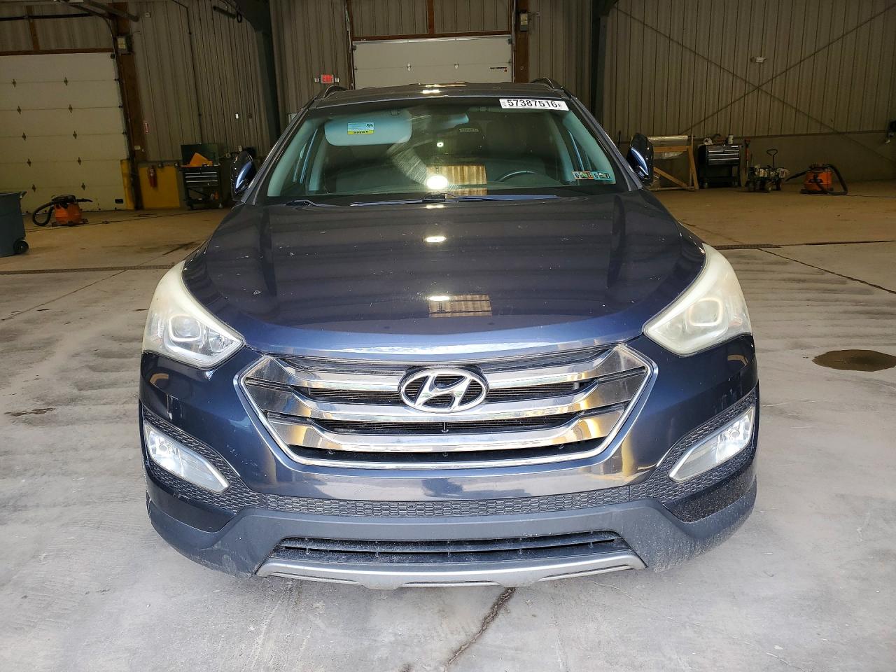 2013 Hyundai Santa Fe Sport 2.4l Blue vin: 5XYZU3LBXDG005507