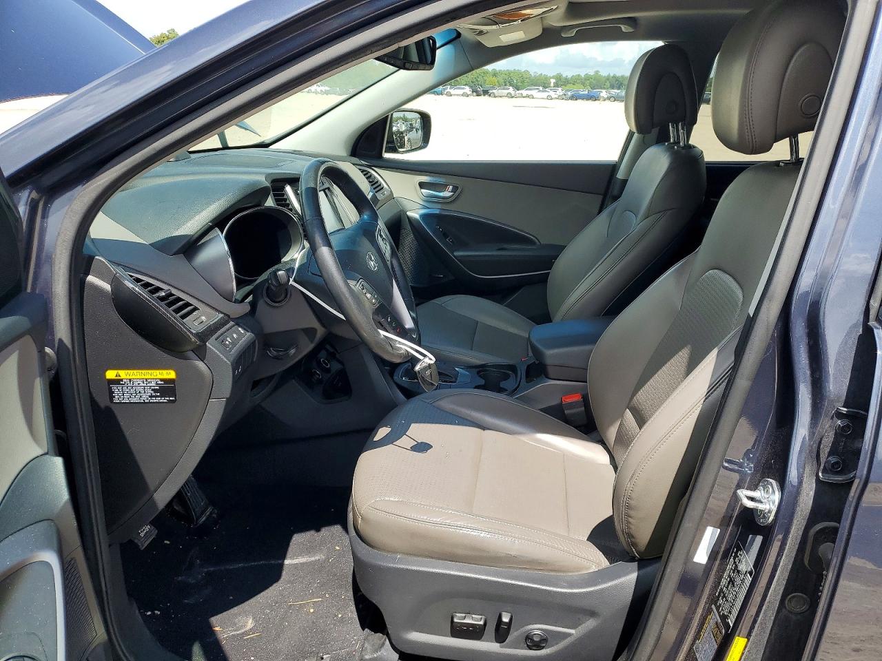 2013 Hyundai Santa Fe Sport 2.4l Blue vin: 5XYZU3LBXDG007130